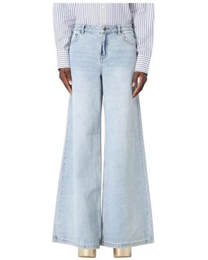 Michael Kors Wide Jeans - Blu