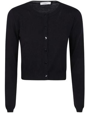 Charlott Blaue Wolljacke Für Frauen