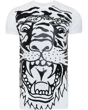 Ed Hardy T-Shirts - Negro