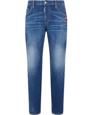 DSquared² Slim-Fit Jeans - Bleu