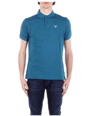 Barbour Polo Shirts - Blu