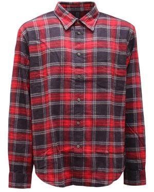 DIESEL Casual Shirts - Red