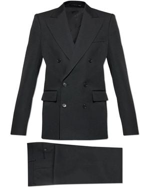 DSquared² Double Breasted Suits - Black