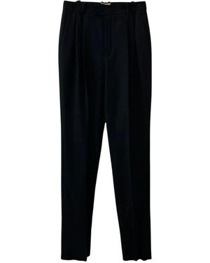 Saint Laurent Broeken ,Zwart ,Straight Broeken