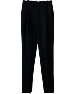Saint Laurent Broeken ,Zwart ,Straight Broeken
