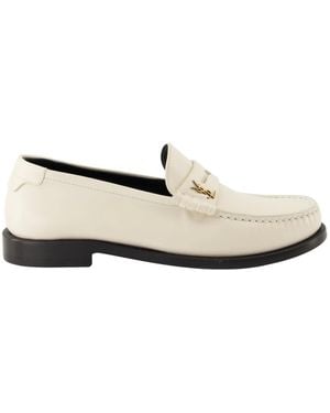 Saint Laurent Loafers - White