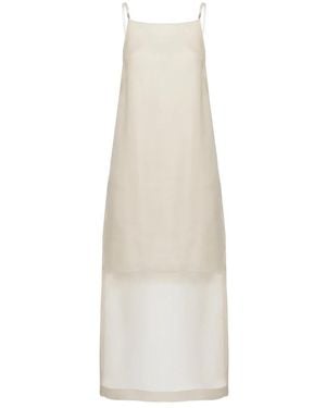 Peserico Kleedjes ,Wit ,Aurea Jurk