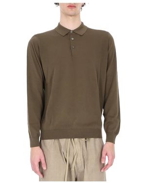 Drumohr Polo Shirts - Green