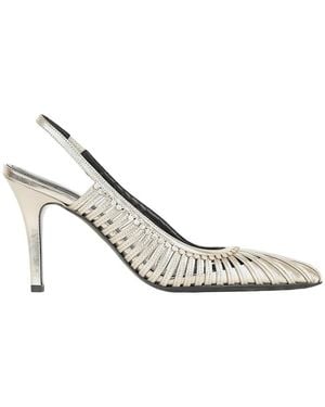 Isabel Marant Schoenen ,Geel ,Leer Pysma Pomp - Wit