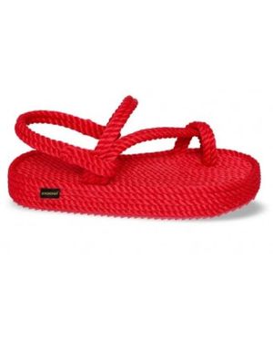 Bohonomad Hawaii Platform Sandal - Rot