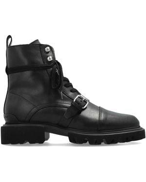 AllSaints Lace-Up Boots - Zwart