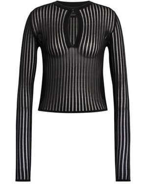 Dondup Serafino Slim Knit - Schwarz