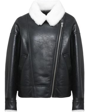 Stand Studio Faux Fur & Shearling Jackets - Noir