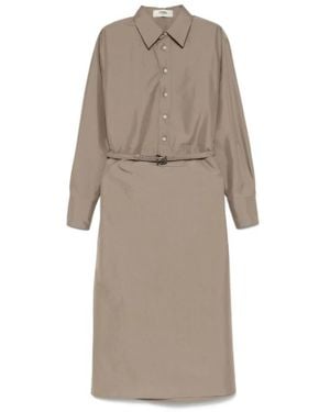 Fendi Midi Dresses - Natural