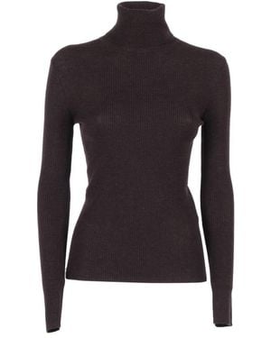 P.A.R.O.S.H. Leila Turtleneck - Zwart