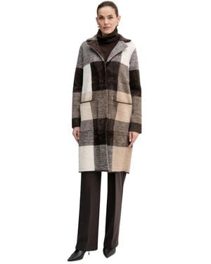 Joseph Ribkoff Single-Breasted Coats - Multicolore