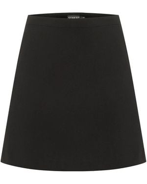Soaked In Luxury Short Skirts - Negro