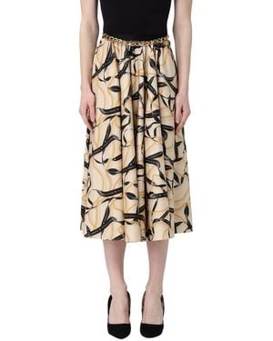 Elisabetta Franchi Midi Skirts - Metallic