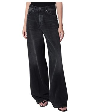 Haikure Wide Jeans - Black