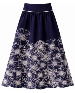 FARM Rio Maxi Skirts - Blue