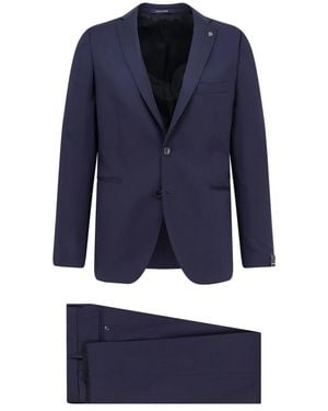 Tagliatore Single Breasted Suits - Azul