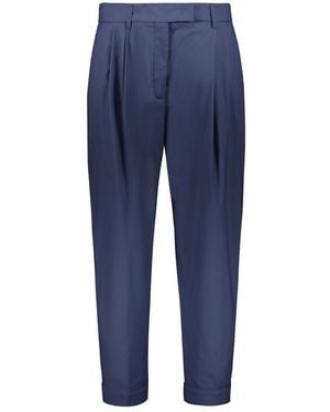 Moorer Tapered Trousers - Blue