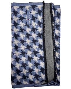 Kiton Winter Scarves - Azul