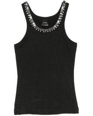 Pinko Sleeveless Tops - Negro