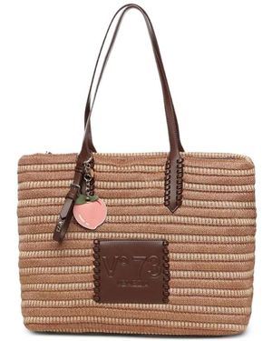 V73 Tote Bags - Brown