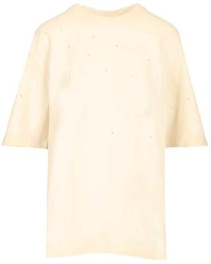 Golden Goose T-Shirts - Natural
