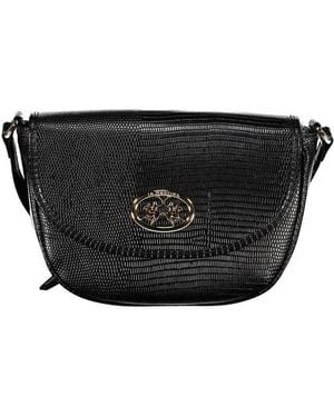 La Martina Polyethylen Handtasche - Schwarz