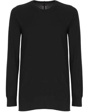 Rick Owens Round-Neck Knitwear - Noir