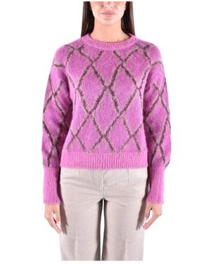 Kangra Round-Neck Knitwear - Pink