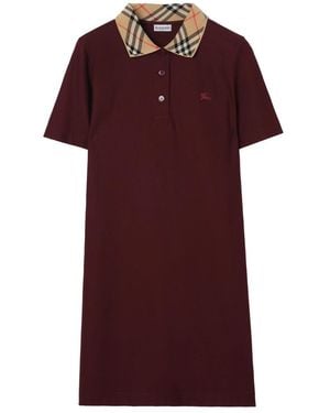Burberry Short Dresses - Rosso
