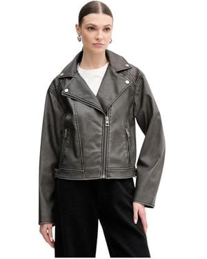 Guess Nada Biker Jacket - Grijs