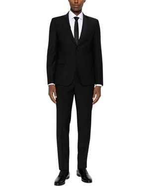 Brian Dales Single Breasted Suits - Nero