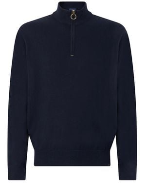 Paul & Shark Pullover Mit Reißverschlusskragen - Blau