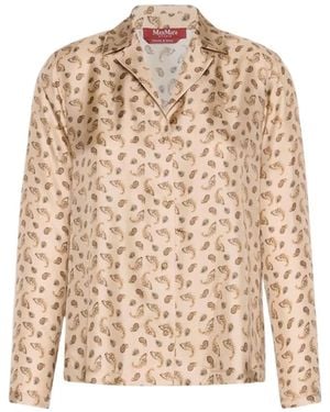 Max Mara Overhemden ,Shirts - Naturel