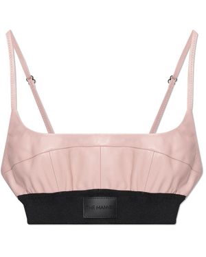 The Mannei Sleeveless Tops - Pink