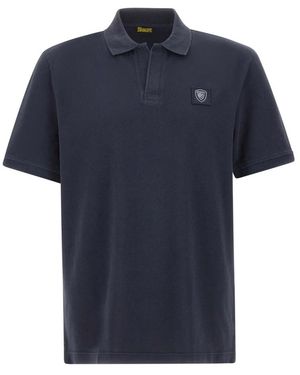 Blauer Polo Shirts - Azul