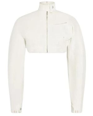 Jacquemus Denim Jackets - Wit
