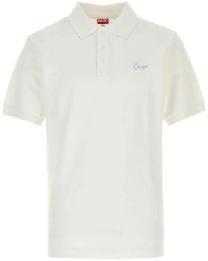 KENZO Polo Shirts - White