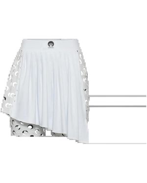 Marine Serre Short Skirts - White