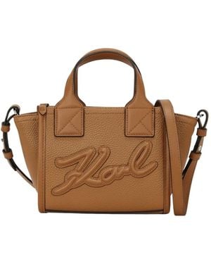 Karl Lagerfeld Handbags - Marrone