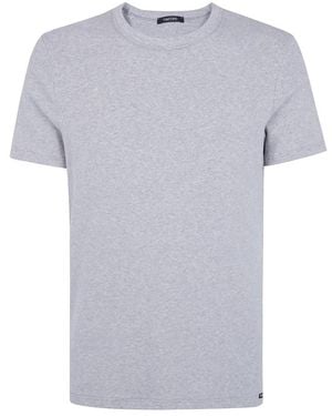 Tom Ford Tops ,Grijs ,T-Shirts