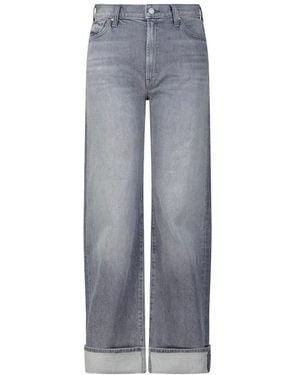 Mother Superior Denim Skimp Cuff Jeans - Grau