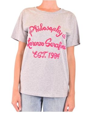 Philosophy Di Lorenzo Serafini T-Shirts - Roze