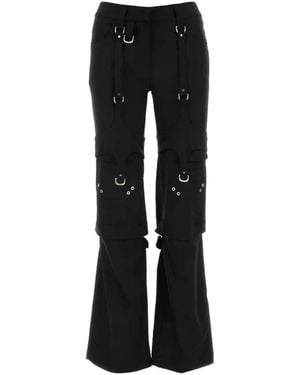 Off-White c/o Virgil Abloh Wide Trousers - Black