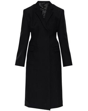 Acne Studios Single-Breasted Coats - Negro