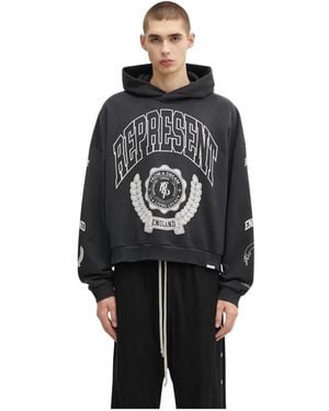 Represent Legacy Crest Hoodie - Schwarz